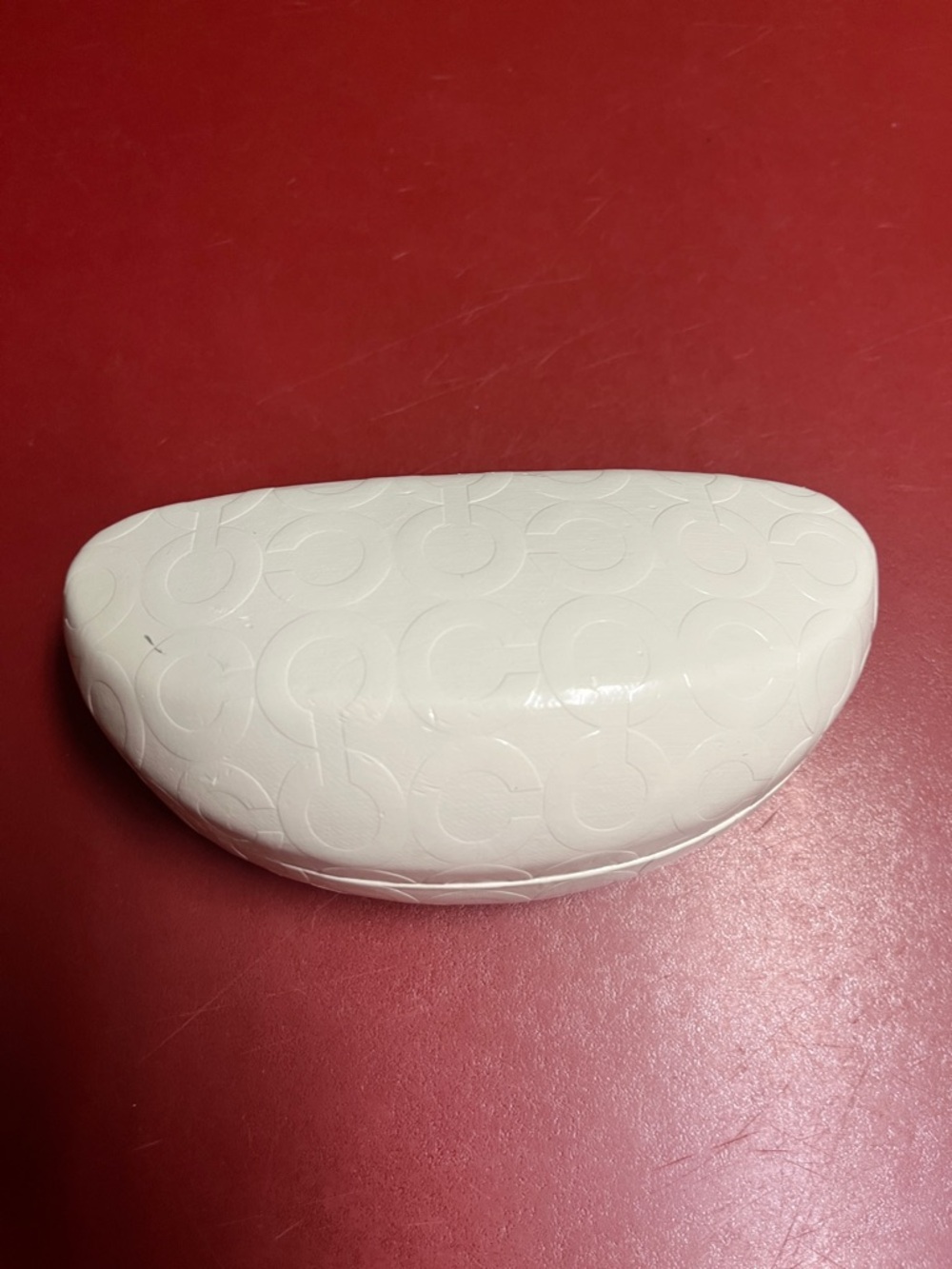 Coach Embossed Hard Sunglasses Case - Picture 2 of 3